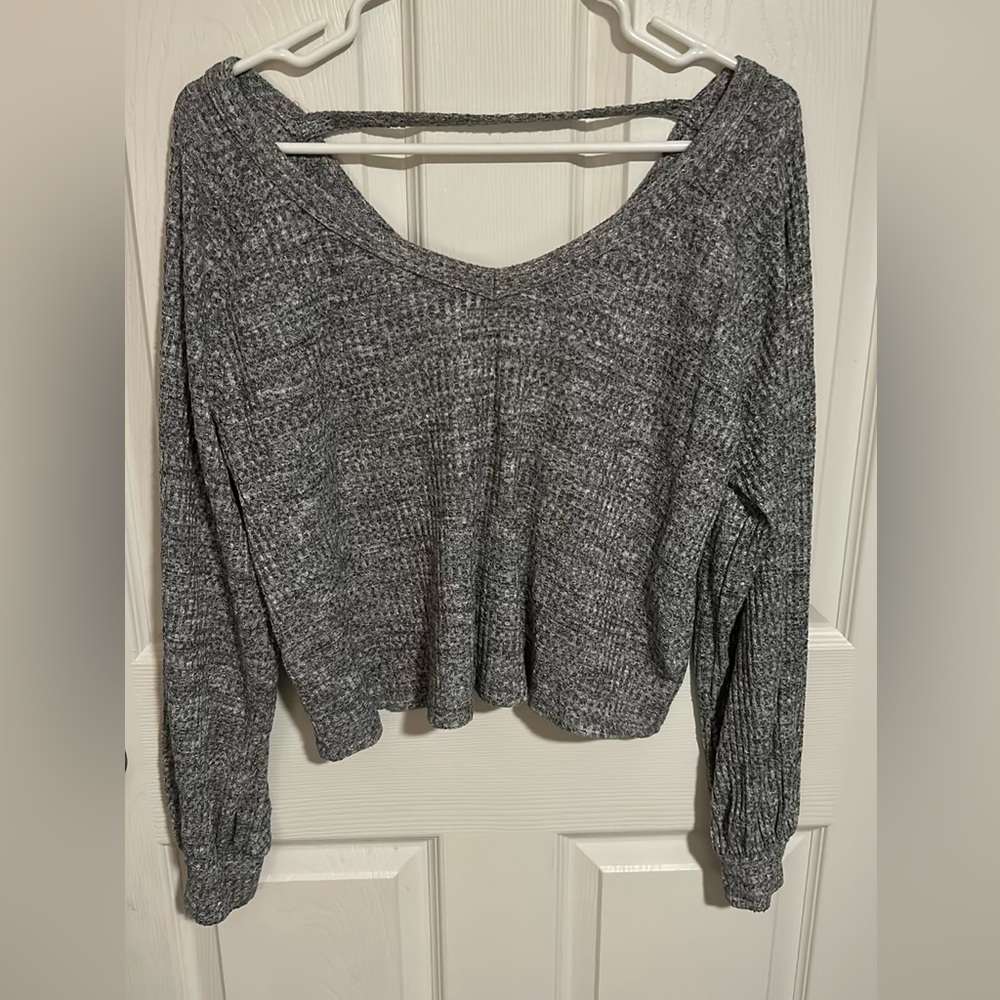 Grey SO sweater